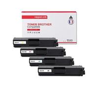TONER TN 423 + TN 423 + TN 423 + TN 423 TN423 + TN423 + TN423 + TN423 Noir + Cyan + Magenta + Jaune x 4 Compatible pour Brother-NOPAN-INK Brother L-L8260CDW L8360CDW, MFC-L8690CDW L8900CDW, DCP-L8410C