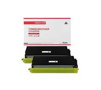TONER TN 6600 TN6600 Noir x 2 Compatible pour Brother- Brother L-1030 1230 1240 1250 1270N 1435 1440 1450 1470N, DCP-1200 1400, Intellifax-4100 4100E