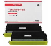 TONER TN 6600 TN6600 Noir x 2 Compatible pour Brother-NOPAN-INK Brother L-1030 1230 1240 1250 1270N 1435 1440 1450 1470N, DCP-1200 1400, Intellifax-4100 4100E 4750 5750 5750E, MFC-8300 8500 8600 8700
