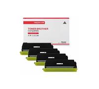 TONER TN 6600 TN6600 Noir x 4 Compatible pour Brother- Brother L-1030 1230 1240 1250 1270N 1435 1440 1450 1470N, DCP-1200 1400, Intellifax-4100 4100E