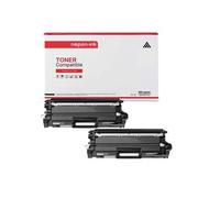 TONER TN-821BK TN821XXL Noir x 2 Compatible pour Brother-NOPAN-INK L L9430CDN, L L9470CDN, MFC L9630CDN, MFC L9670CDN.