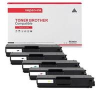 TONER TN 910 TN910 Noir x2 + Cyan + Magenta + Jaune x 5 Compatible pour Brother- Brother L-L9310CDW L9310CDWT L9310CDWTT, MFC-L9570CDW L9570CDWT
