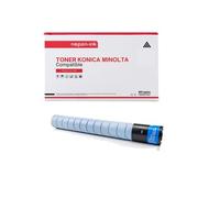 TONER TN324 TN512 A8DA450 - A33K452 Cyan x 1 Compatible pour Konica Minolta- C454, C554, C258, C308, C368