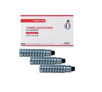 TONER Type 1250D Noir x 3 Compatible pour GESTETNER- Gestetner Docustation 1200 Series 1202 1202 F 1302 1302 F