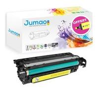 Toner type CE402A compatible pour HP LaserJet Enterprise flow M575c, LaserJet Pro 500 M570dw 500 M570dn, jaune 6000 pages-Jumao- G
