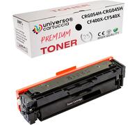 Toner universel compatible avec Canon CRG-054H et CRG-045H et toner universel compatible avec HP CF400X CF400A - CF540X CF540A haute capacité (BLACK)