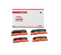 TONER W2120X W2121X W2122X W2123X 212X Multi-couleurs x 4 Compatible pour HP- Color LaserJet Enterprise Flow MFP M578c, Color LaserJet Enterprise