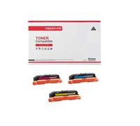 TONER W2121X W2122X W2123X 212X Multi-couleurs x 3 Compatible pour HP- Color LaserJet Enterprise Flow MFP M578c, Color LaserJet Enterprise M554dn,
