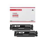 TONER W2130Y/W2130X/W2130A 213Y/213X/213A Noir x 2 Compatible pour HP - Color LaserJet Enterprise 5700dn, Color LaserJet Enterprise 6700dn, Color