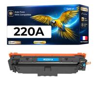 Toner W2201X W2201A W2201X W2201A Compatible pour HP Color LaserJet Pro 4202dn 4202dw MFP 4302dw 4302fdn 4302fdw 4303dw 4303fdn 4303fdw Cyan Haute capacité avec Puce 5500 Pages