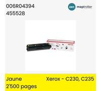 Toner - Xerox - 006R04394 - Toner jaune, produit d'origine, 2 500 pages, pour C230, C235