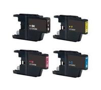 Tonercenter24 - Brother LC-1280 / LC-1240 / LC-1220 Compatible Cartouche d'Encre SET pour Brother DCP J725DW / DCP J925DW/ DCP J525W