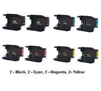 Tonercenter24 - Brother LC1280/ LC1240/ LC1220 - 2 x Compatible Cartouche d'Encre SET pour rother MFC J6510DW, MFC J625DW, MFC J6910DW, MFC J6710DW, MFC J825DW, MFC J430W