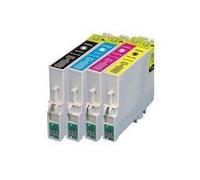 Cartouche compatible - Tonercenter24 - Epson T0715 Compatible Cartouche Encre Set pour EPSON STYLUS SX20 SX21 SX100 SX 105 SX115 SX200 SX205 SX215 SX400 SX415 SX515W SX600F SX600FW
