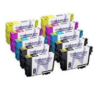 TONERMEDIA - x10 cartouches Epson 603 XL compatibles (4 Noir, 2 Cyan, 2 Magenta, 2 Jaune) Noir G