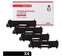 TONERMEDIA - x4 Toners BROTHER TN-2310 compatibles