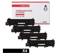 TONERMEDIA - x4 Toners BROTHER TN-2320 compatibles