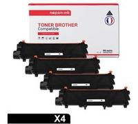 - x4 Toners BROTHER TN-2320XL compatibl