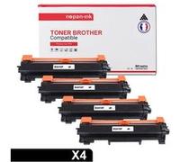 TONERMEDIA - x4 Toners BROTHER TN-2410 compatibles