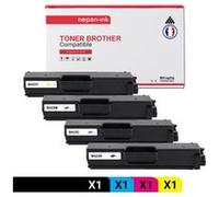 TONERMEDIA - x4 Toners BROTHER TN-423BK + TN-423C