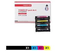 TONERMEDIA - x4 Toners HP CF410X + CF411X + CF413X G