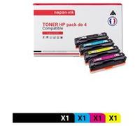 TONERMEDIA - x4 Toners HP CF530A + CF531A + CF533A G