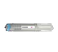 Tonerversum Cartouche Toner Compatible pour imprimante Laser Oki 46490606 Magenta C532 C532dn C542dn MC563dn MC573dn MC573dn Magenta