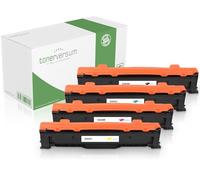 Tonerversum Lot de 4 toners avec puce compatibles avec HP 117A pour toner HP Color Laser MFP 179fwg 178nw 178nwg 179fnw 150nw 150a 150w W2070A W2071A W2072A W2073A (noir, cyan, jaune, magenta)