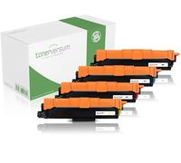 Tonerverum Lot de 4 toners compatibles avec Brother TN-243CMYK pour MFC L3750CDW MFC-L3750CDW MFC-L3770CDW TN247 TN243CMYK DCP-L3550CDW HL-L3210CW HL-L3230CDW MFC-L3730CW Noir/cyan/magenta/jaune