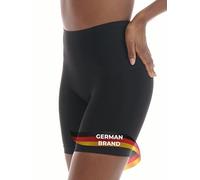 TONEST Culotte Shorty Gainante Femme - Taille Moyenne - Ventre Plat - Pantalon Sculptante avec Jambes de Cyclisme - Shapewear Amincissante Invisible - sous-vêtement - 1250-MS-CC (L,Noir)