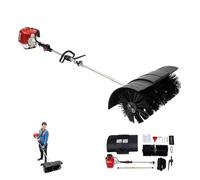 TONFEION Balayeuse à neige à essence 52 CC - Moteur 2 temps - 1,7 kW - Avec bandoulière et lunettes de protection - Pour l'extérieur - Refroidissement par air