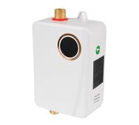 TONFEION Chauffe-eau instantané - 5 l - Chauffage électrique sûr - Avec commande intelligente et affichage LED - Pour douche, salle de bain, cuisine - Blanc