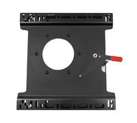 TONFEION Console rotative pour siège côté passager T5/T6, base rotative à | Base pivotante en acier 46,5 x 46 cm Console rotative solide et durable pour camping-car T5/T6