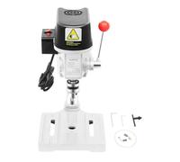 TONFEION Perceuse de Table, Perceuse Debout Electrique, 340W, 0-16000RPM, 3 Niveaux, Foret de Précision 1-10mm, Perceuse à Colonne pour Bois/Métal/PCB