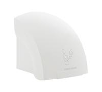 TONFEION Sèche-mains électrique automatique avec capteur infrarouge pour montage mural, hygiénique, vitesse du vent de 30 m/s, blanc