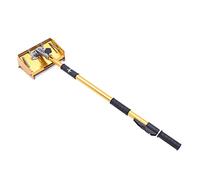 TONFEION Truelle pour cloison sèche de 9,8" - Outils de finition plate - Kit de spatules de surface avec poignée réglable de 100 à 150 cm - Angle réglable de la tête de raclage de 60 à 90 °