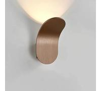 TONFON Applique Murale créative en métal brossé rétro for entrée, escalier, allée, Chambre à Coucher, Chevet, Salon, Salle d'étude, Couloir, entrée, Restaurant, Lanterne Murale(Warm Light,D)