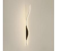 TONFON Applique Murale LED Moderne d'intérieur, Applique Murale linéaire for Salle de Bain, vanité, Lanterne Murale for Chambre à Coucher, Salon, Bureau, Salle à Manger, Couloir(Dark-3000K)