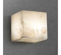 TONFON Applique Murale Minimaliste carrée G9 en marbre Naturel