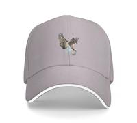 TONFON Casquette Baseball Unisexe O est pour Osprey Cap Casquette Baseball Chapeau Golf Chapeau pour Hommes Casquette Baseball Plage Casquette Marque Classique pour Femmes Cadeau Parfait