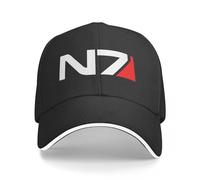 TONFON Casquette de Baseball Hiphop Chapeau de Soleil Hommes Femmes Casquette en Coton réglable N7 Casquette de Baseball à Effet de Masse en Plein air Street Wear Snapback Cadeaux d'anniversaire