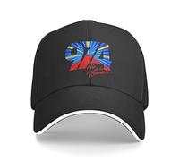 TONFON Casquette de Baseball Hiphop Chapeau de Soleil personnalisé Logo de l'île de la Réunion Casquette de Baseball Protection Solaire Femmes Hommes réglable Réunionnais Fier Papa Chapeau été