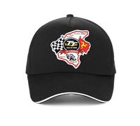TONFON Casquette de Baseball Île de Man T-T Races Casquette De Baseball pour Hommes Réglable Fermeture Arrière Bonnet pour Moto Mode D’été