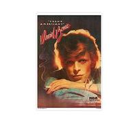 TONFON Couverture de l'album de musique David Bowie Young Americans - Art déco mural sur toile - Décoration de chambre à coucher - Paysage sportif - Décoration de bureau - Cadeau sans cadre - 20 x 30
