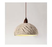 TONFON Lustre de décoration de Bar du Milieu du siècle, Suspension Moderne en Forme de dôme en Ciment, Lampe Suspendue de Ferme Vintage for îlot de Cuisine, Salon, Chambre à Coucher, Chevet