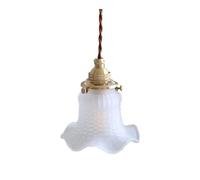 TONFON Lustre Moderne en Verre, Mini Suspension de Ferme, Lampe Suspendue for café, Bar, Hall d'entrée, îlot de Cuisine, Salon, Chambre à Coucher, Chevet, Salle à Manger, Couloir