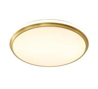 TONFON Plafonnier d'éclairage LED Ultra-Mince Rond en cuivre