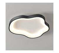 TONFON Plafonnier LED Moderne et Tendance, éclairage d'ambiance, variateur Tricolore, luminaire for Salon, Chambre, Salle à Manger, Cuisine, Bureau, Couloir(Dark,50cm)