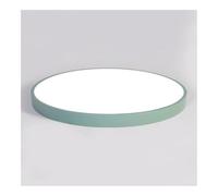 TONFON Plafonnier LED Ultra-Fin Macaron, Design Rond et Tendance, intensité Variable Tricolore, luminaire décoratif de Plafond for Salon, Chambre, Salle à Manger, Cuisine, Bureau, Couloir(Green,30cm)