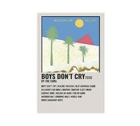 TONFON Poster & Cure Boys Don't Cry 1980 Poster sur toile pour décoration murale pour salon, chambre à coucher, style sans cadre, 30 x 45 cm